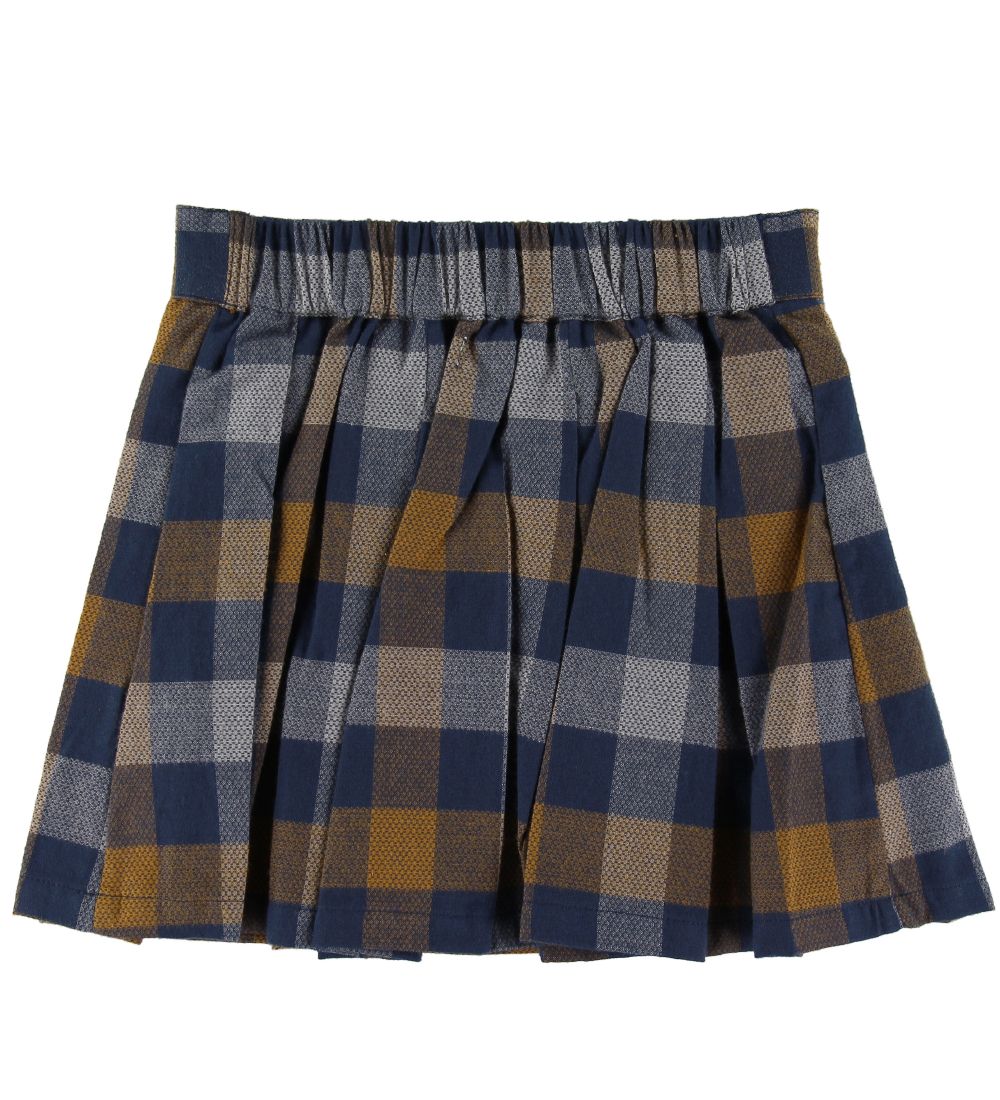 Mini A Ture Nederdel - Annelisa - Black Iris Blue