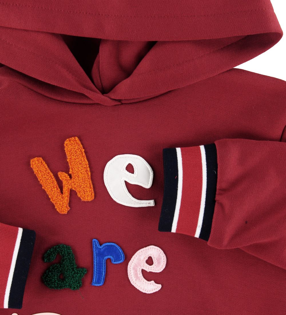Dolce & Gabbana Kjole - Back To School - Rød m. Tekst