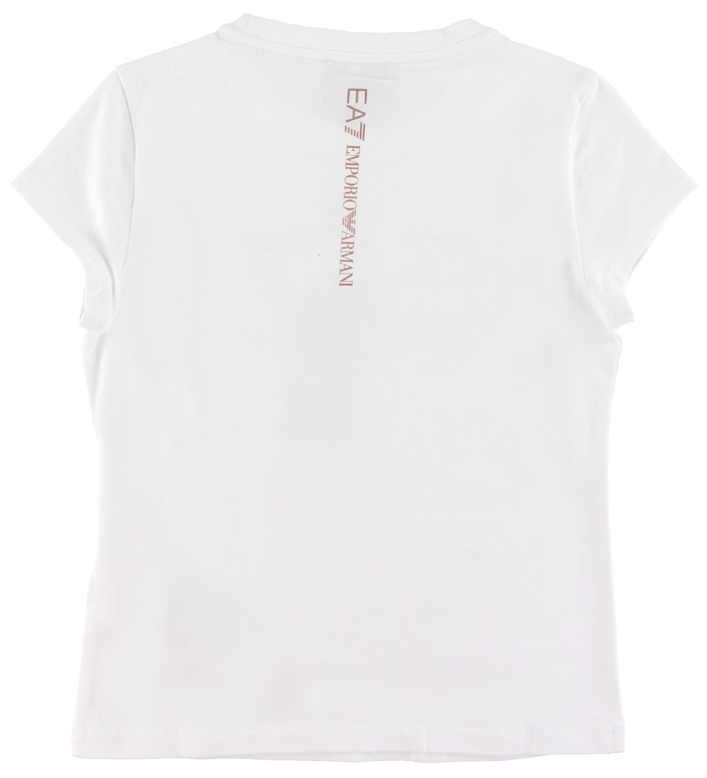EA7 T-shirt - Hvid m. Logo