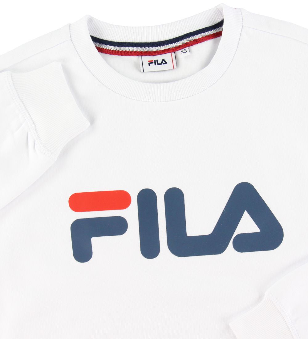 Fila Sweatshirt - Classic Pure - Bright White