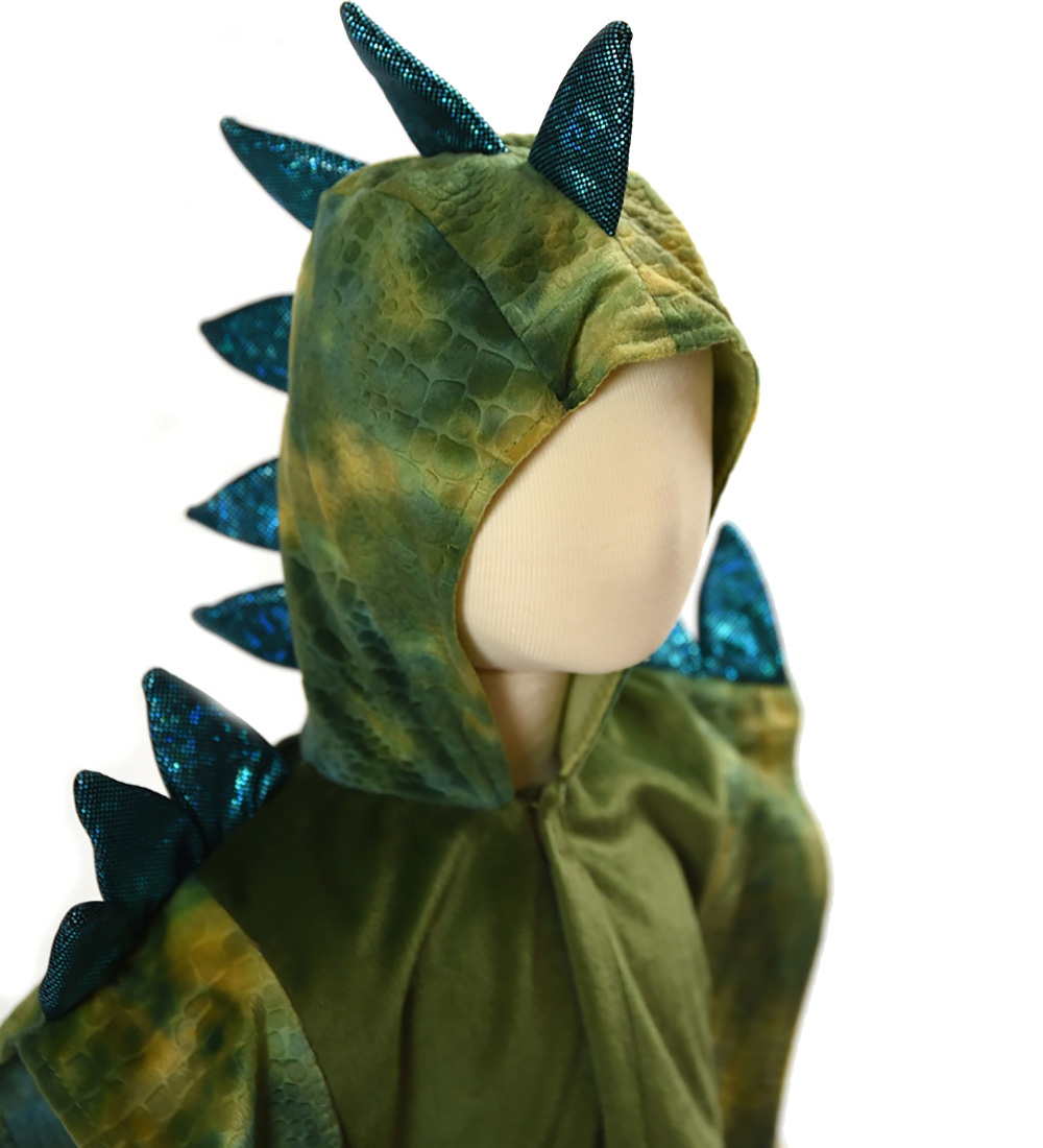 Den Goda Fen Udklædning - Dinosaur - Grøn