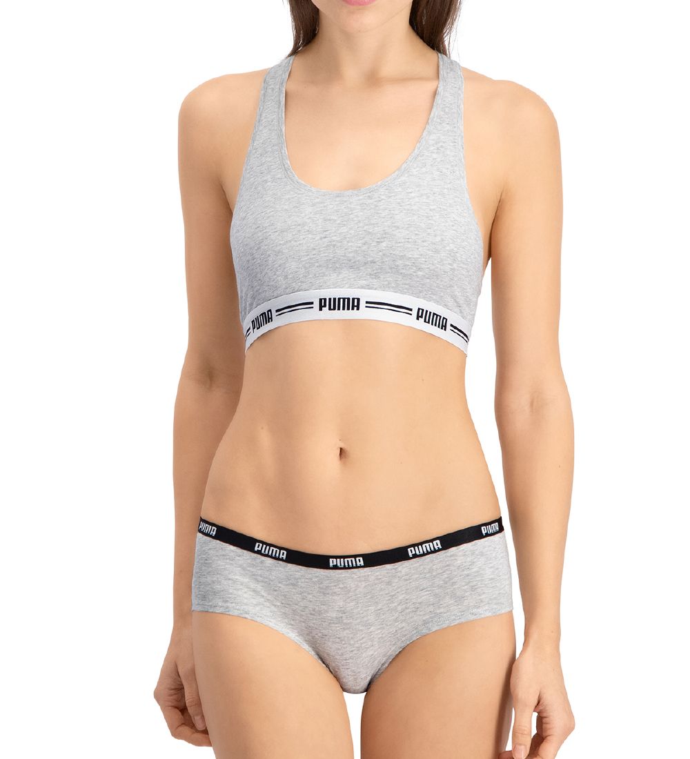 Puma Hipsters - 2-pak - Gråmeleret