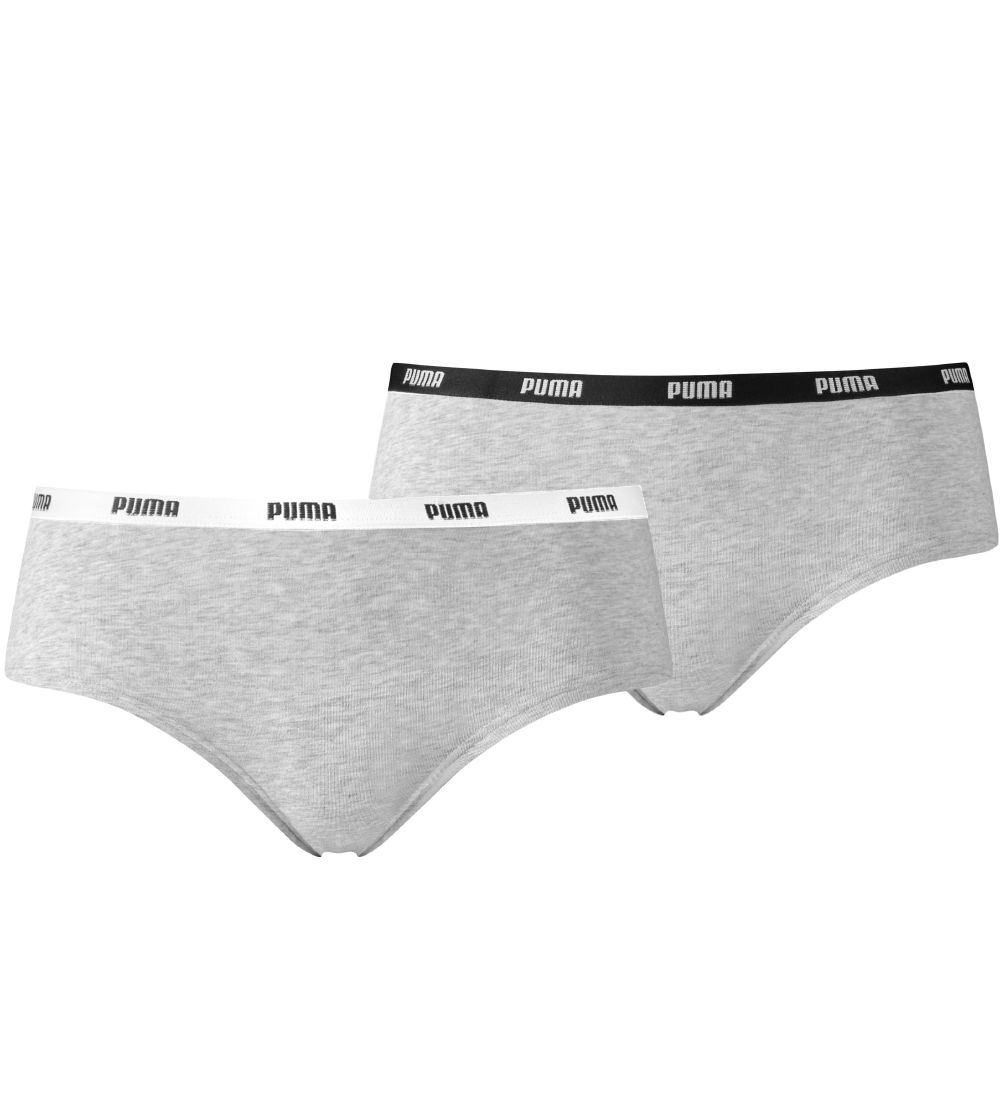 Puma Hipsters - 2-pak - Gråmeleret