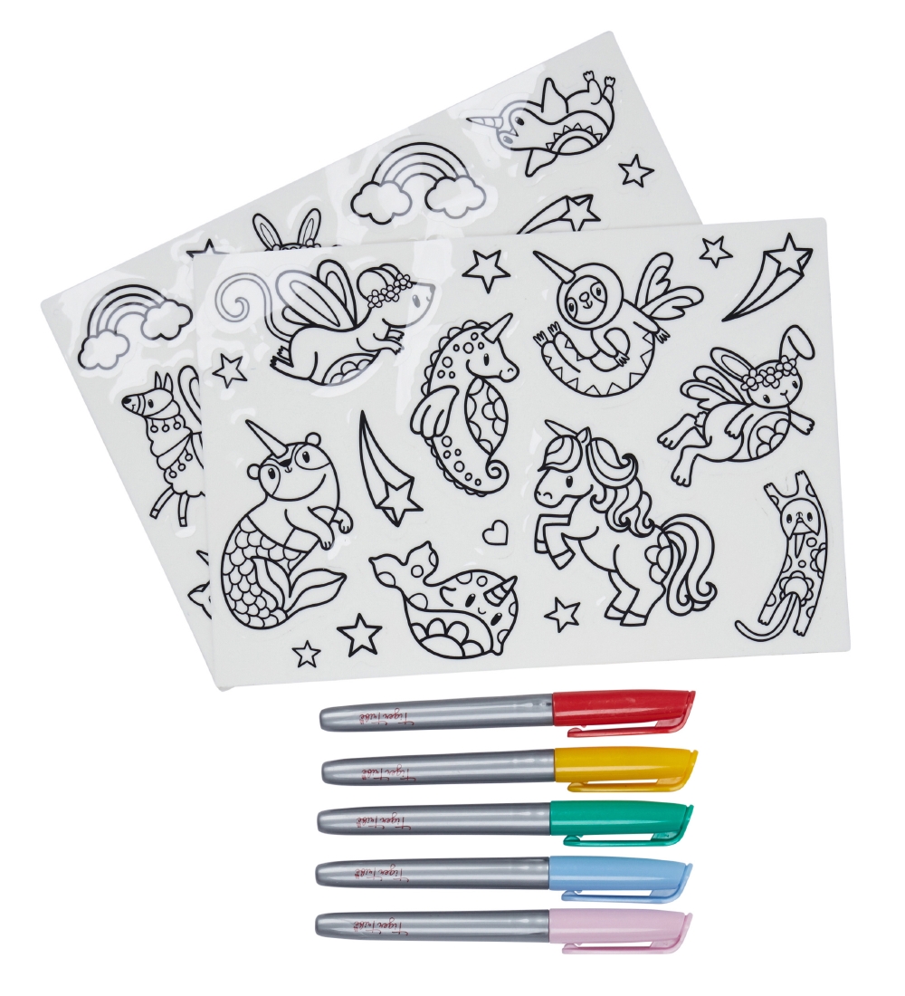 Tiger Tribe Wallstickers - DIY - Magic Movables - Magical Creatu