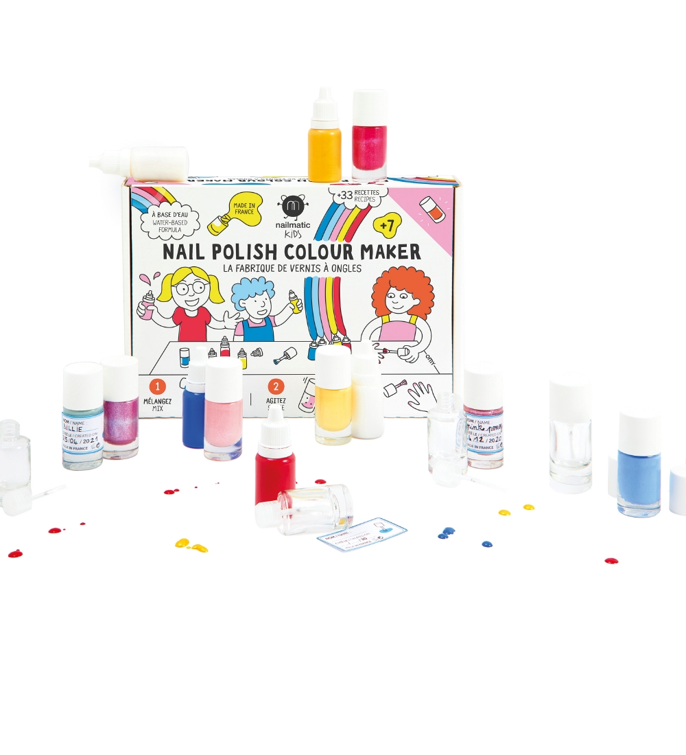 Nailmatic Neglelaksæt - DIY - Colour Maker - Multifarvet