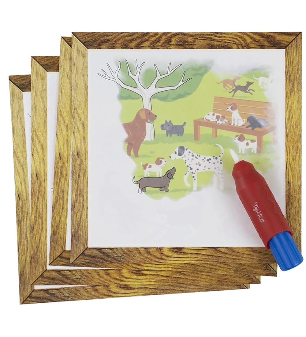 Tiger Tribe Farvesæt - Magic Painting World - Pets