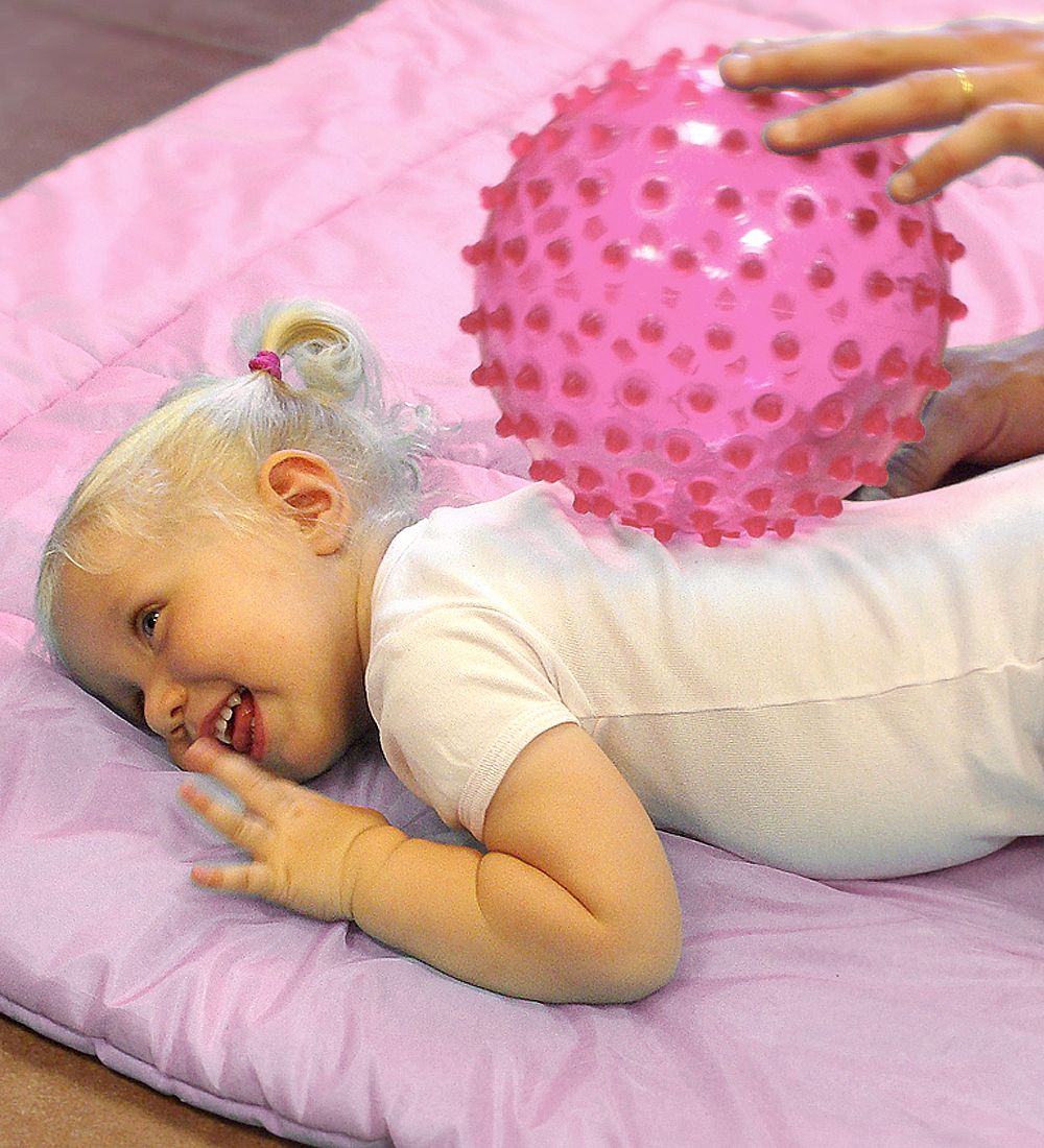 Ludi Sansebold - 20 cm - Rosa m. Massageknopper