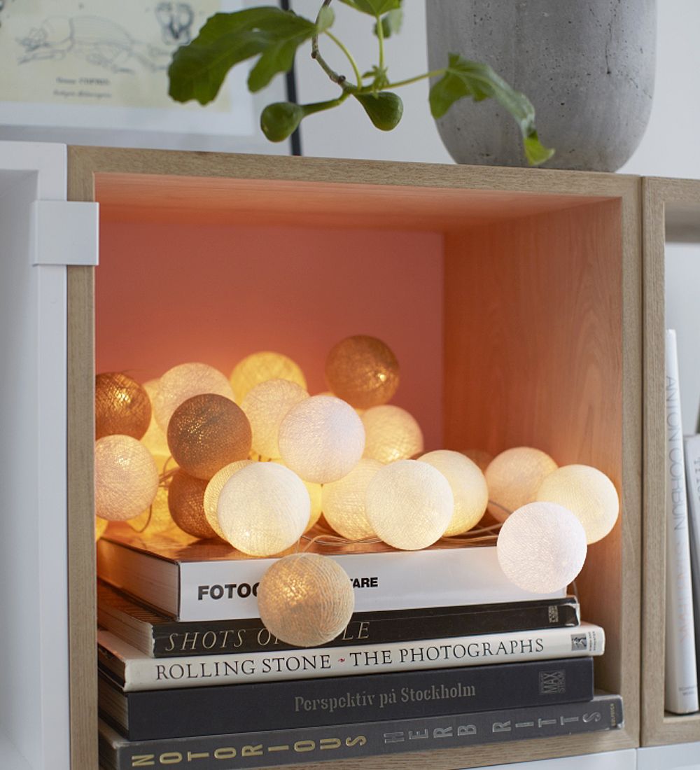 Iris Lights Lyskæde - 390 cm - 35 Lys - Creamy White