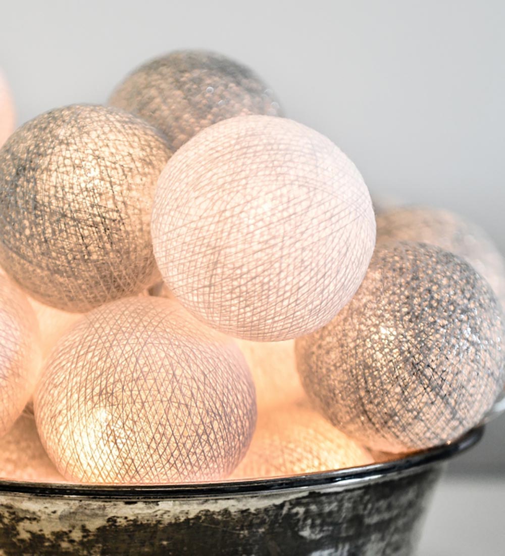 Iris Lights Lyskæde - 390 cm - 35 Lys - Silver