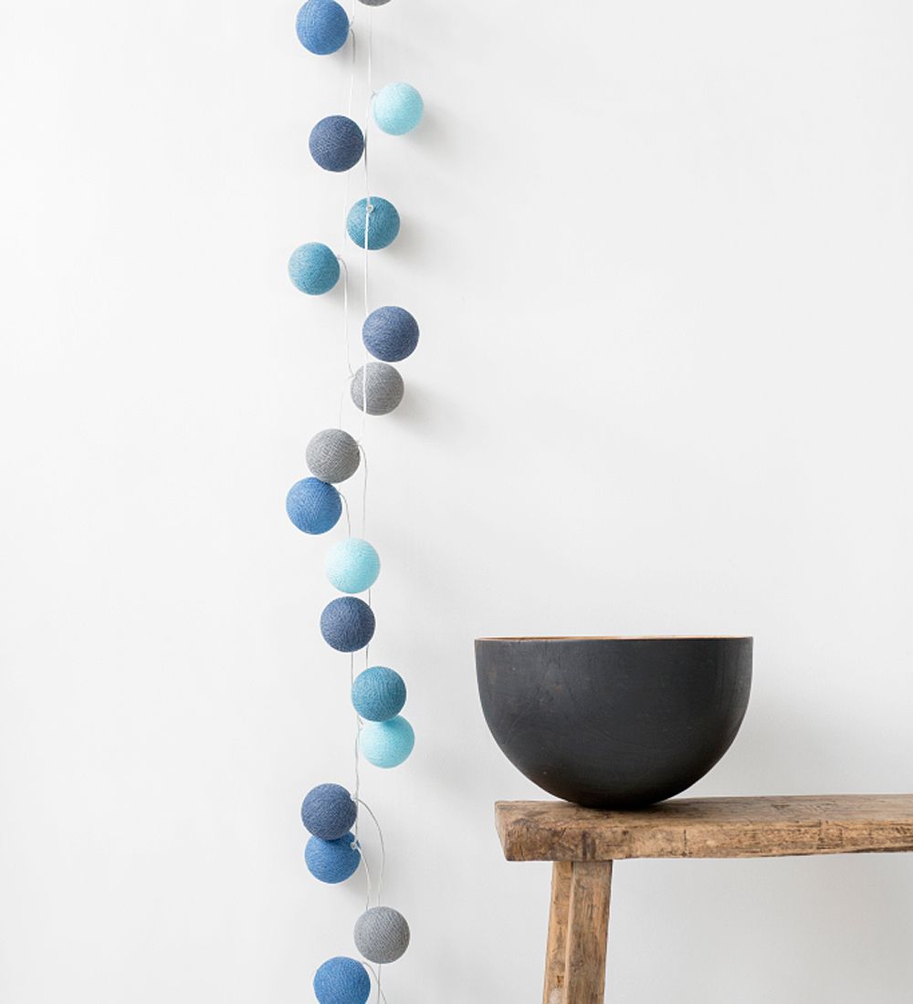 Iris Lights Lyskæde - 390 cm - 35 Lys - Ocean Blue