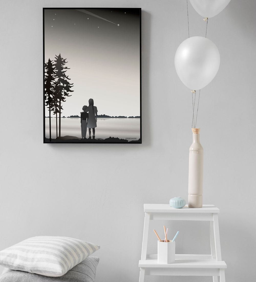Vissevasse Plakat - 50x70 - Friends