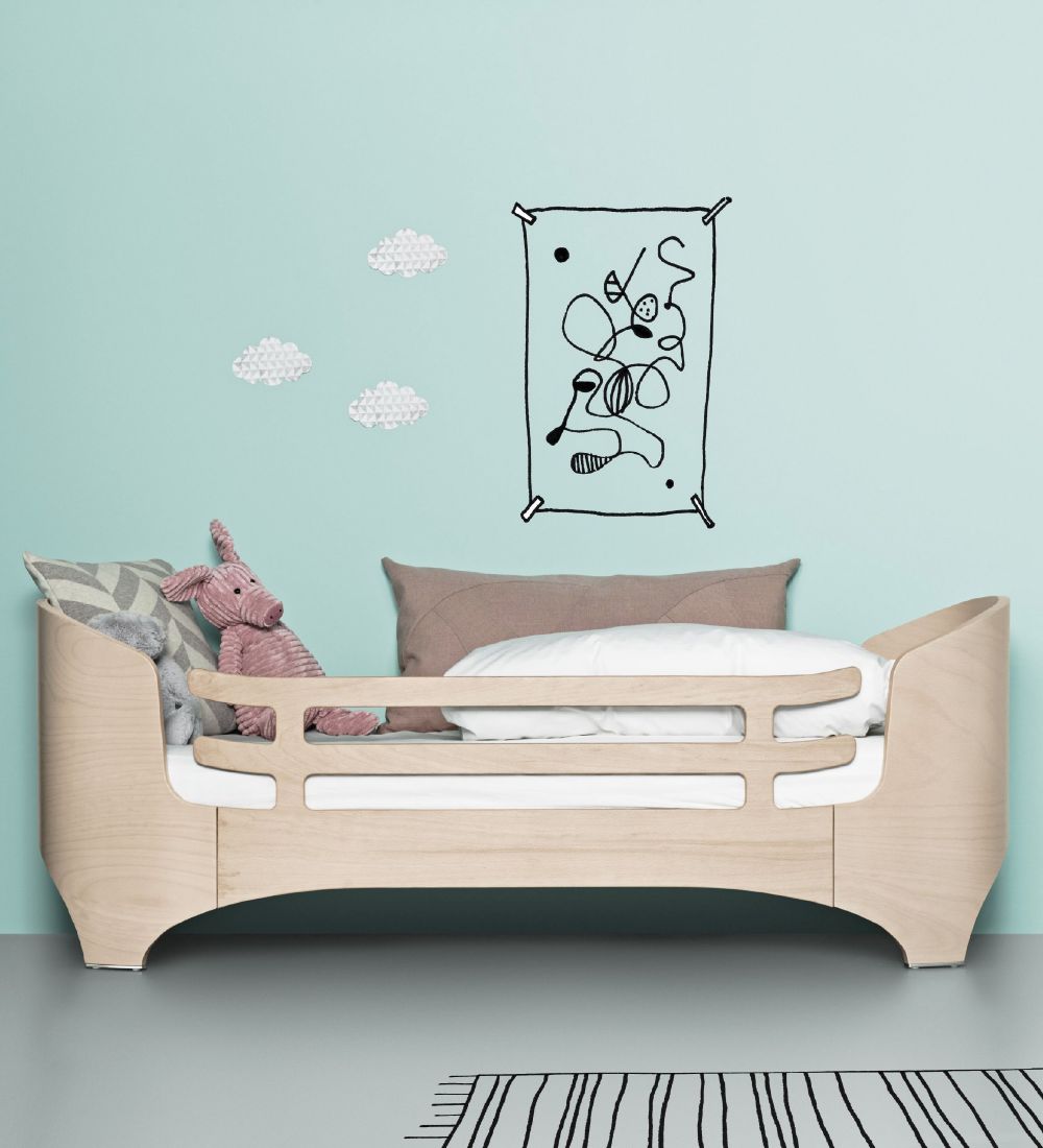 Leander Classic Sengehest til Juniorseng - 96x35 cm - Whitewash