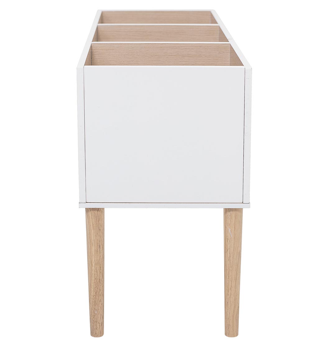 Bloomingville Bogreol - 90 cm - Hvid