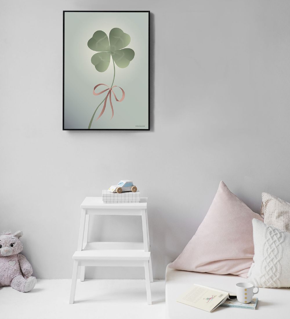 Vissevasse Plakat - 50x70 - Good Luck