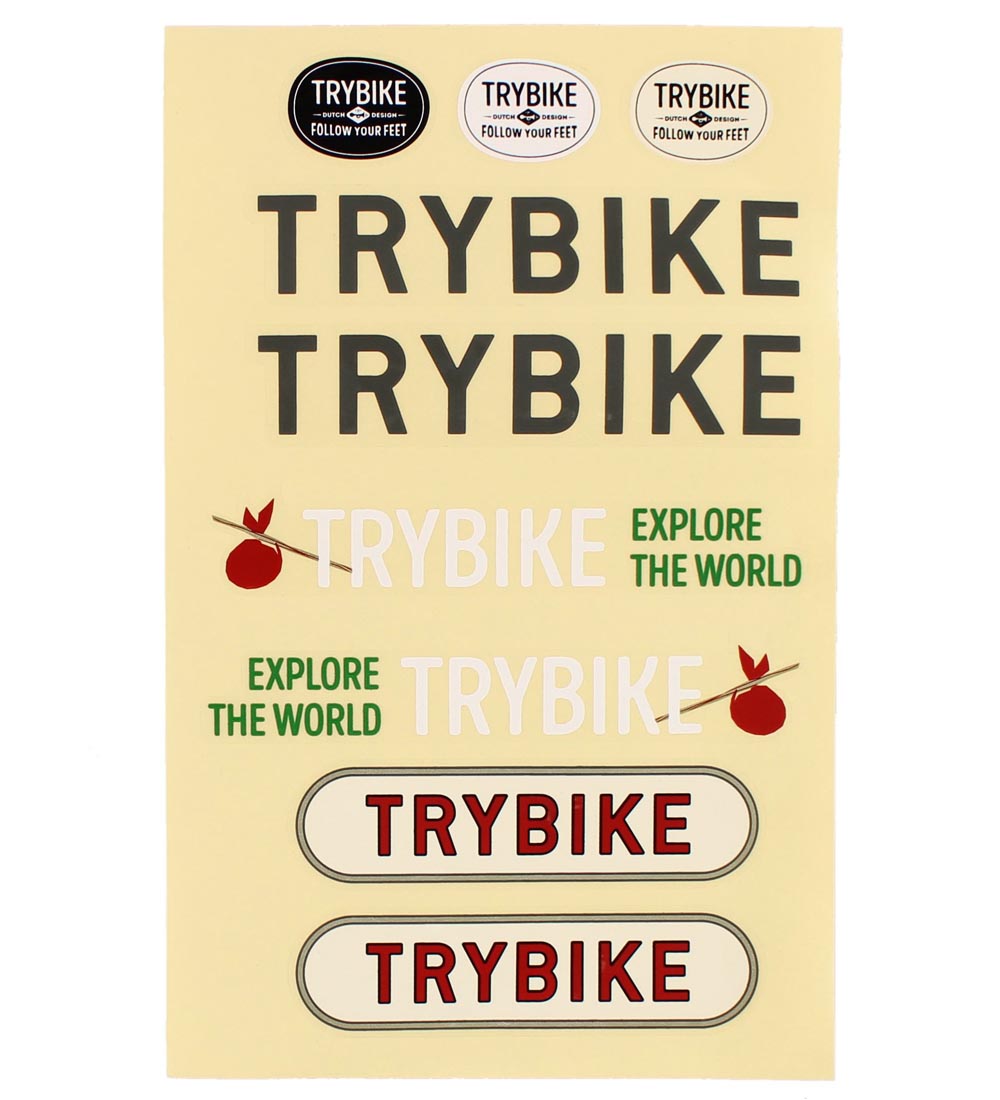 TryBike Lbecykel - Steel - Grn