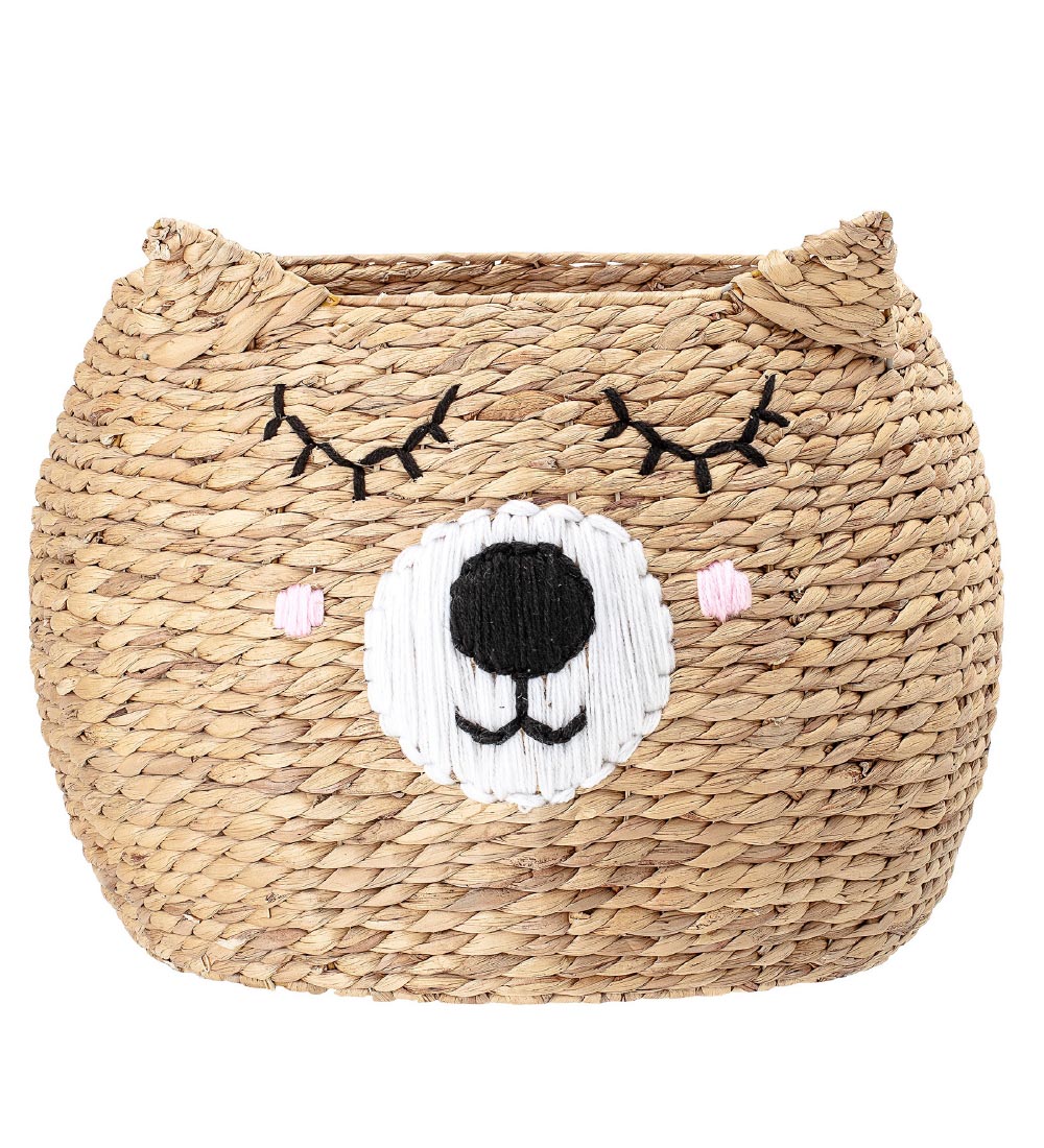 Bloomingville Kurv - 40 cm - Natur/Bamse