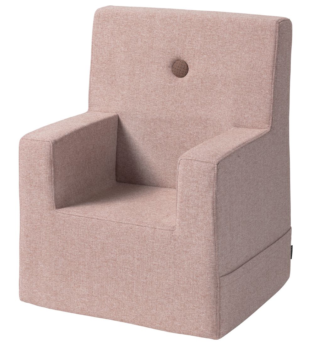 by KlipKlap Lænestol - Kids Chair XL - 63x49x42 - Soft Rose/Rose