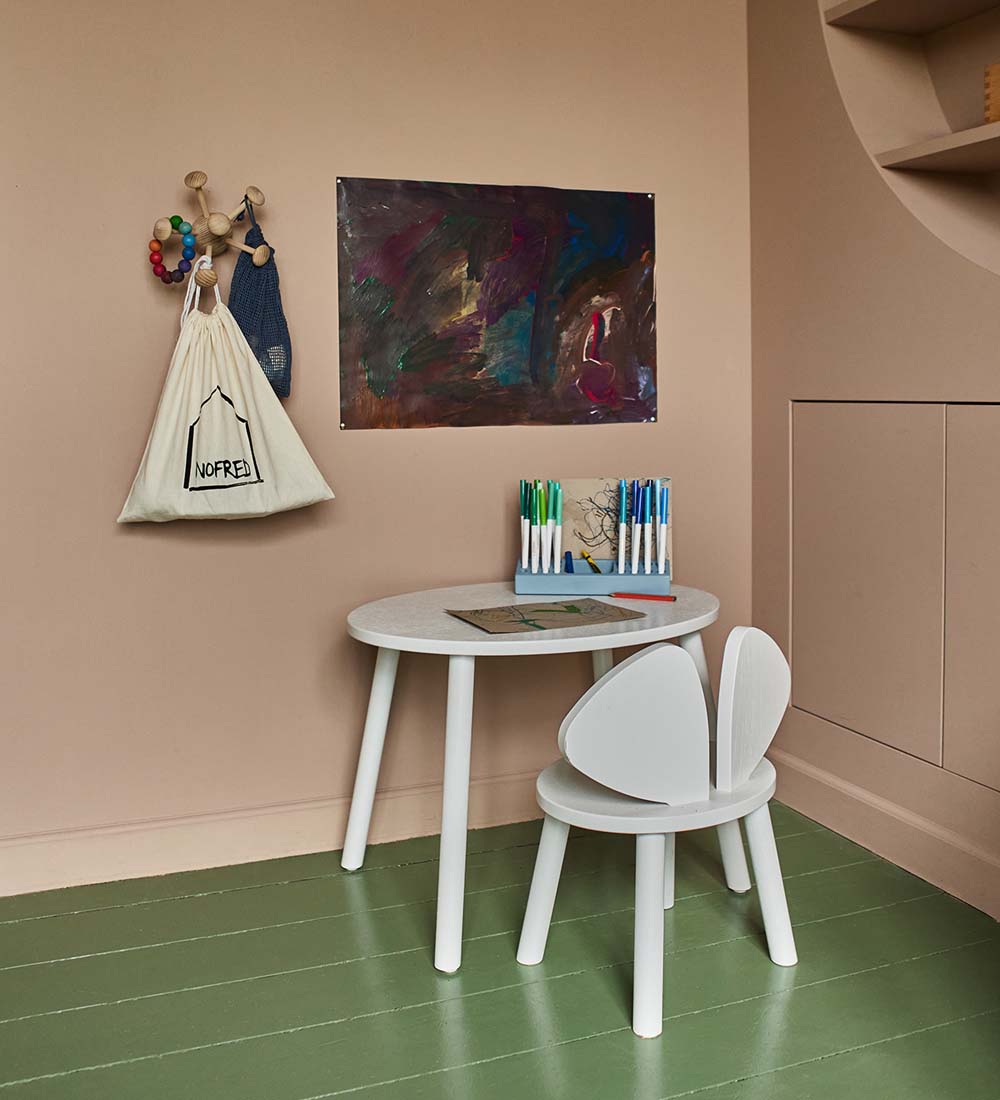 Nofred Børnebord - Mouse Table - Hvid