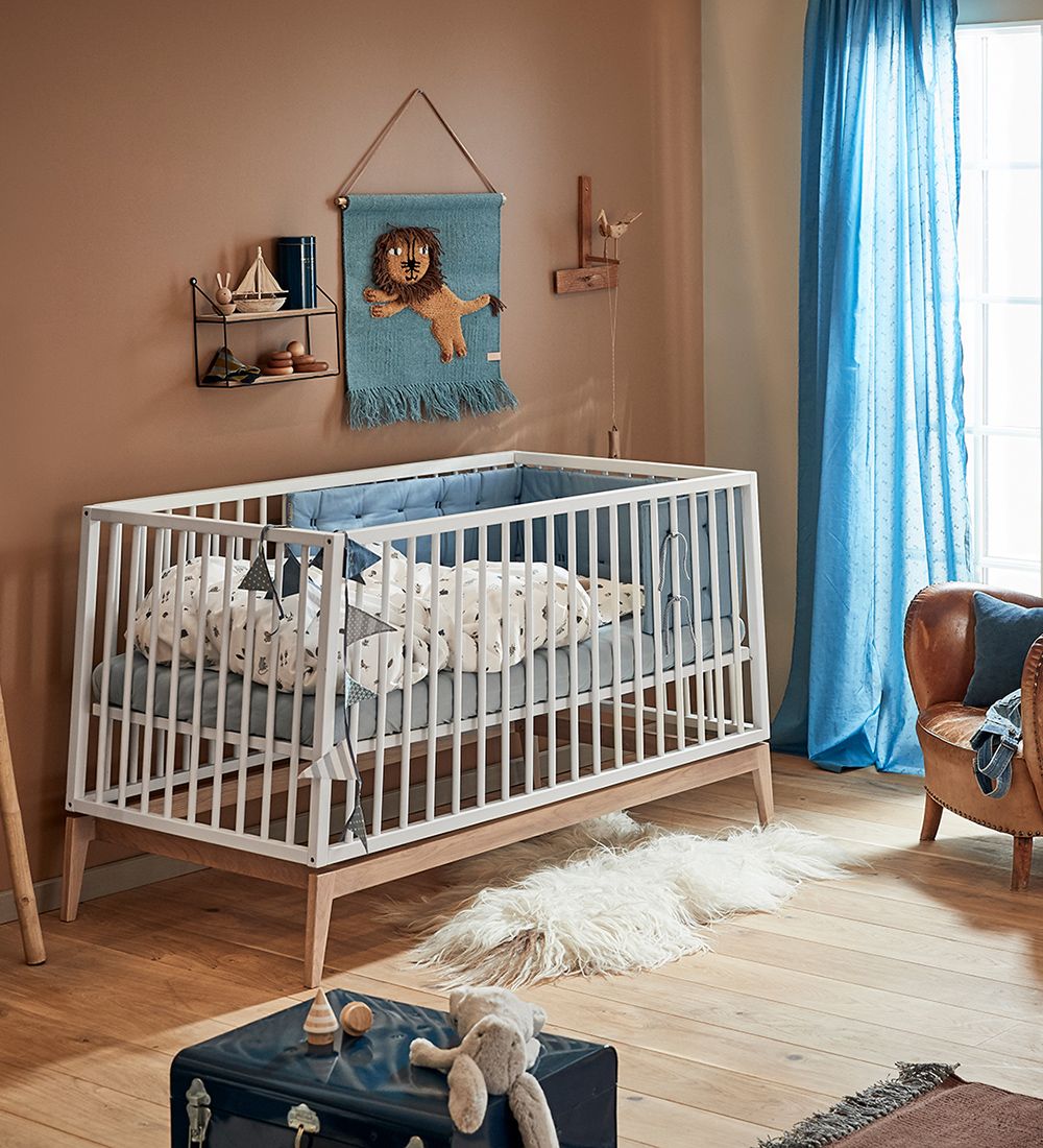 Leander Luna Topmadras - 140 cm - Hvid