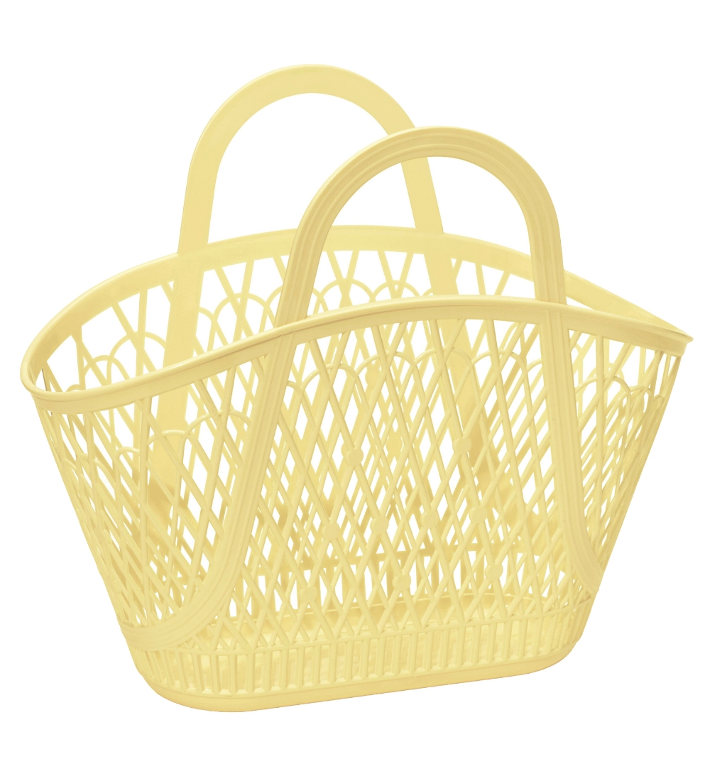 Sun Jellies Kurv - Betty - 46x20x39 cm - Yellow