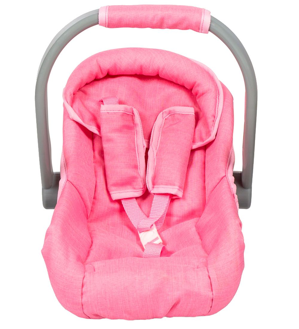 MaMaMeMo Autostol Til Dukke - Pink