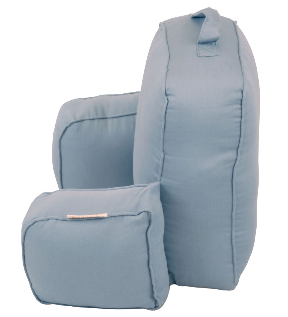 Filibabba Barnevognspude - Gry - Powder Blue