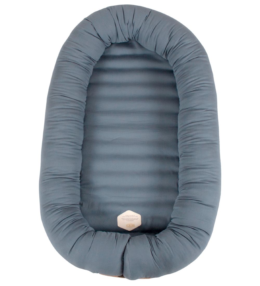 Filibabba Babynest - Kapok - Muddly Blue
