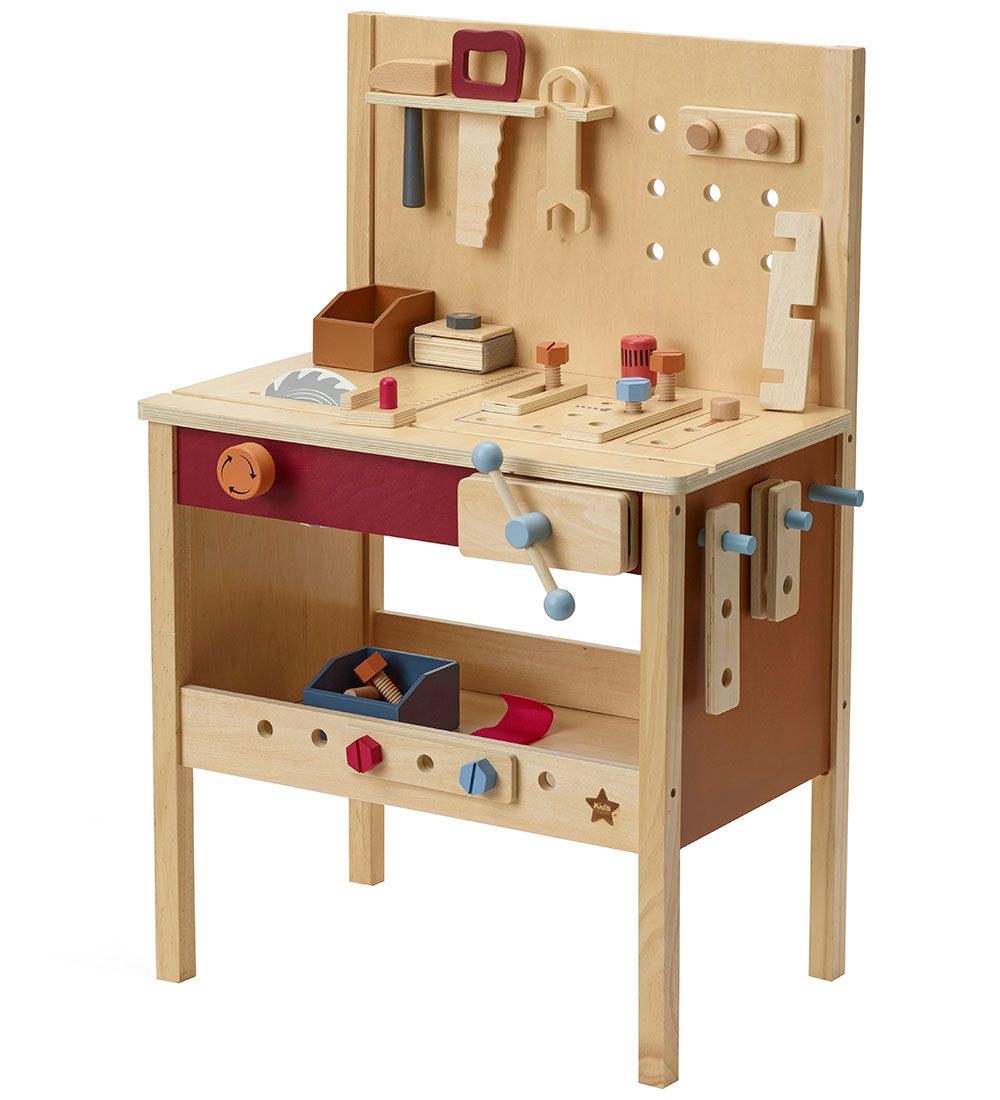 Kids Concept Værktøjsbænk - 39 dele - Træ