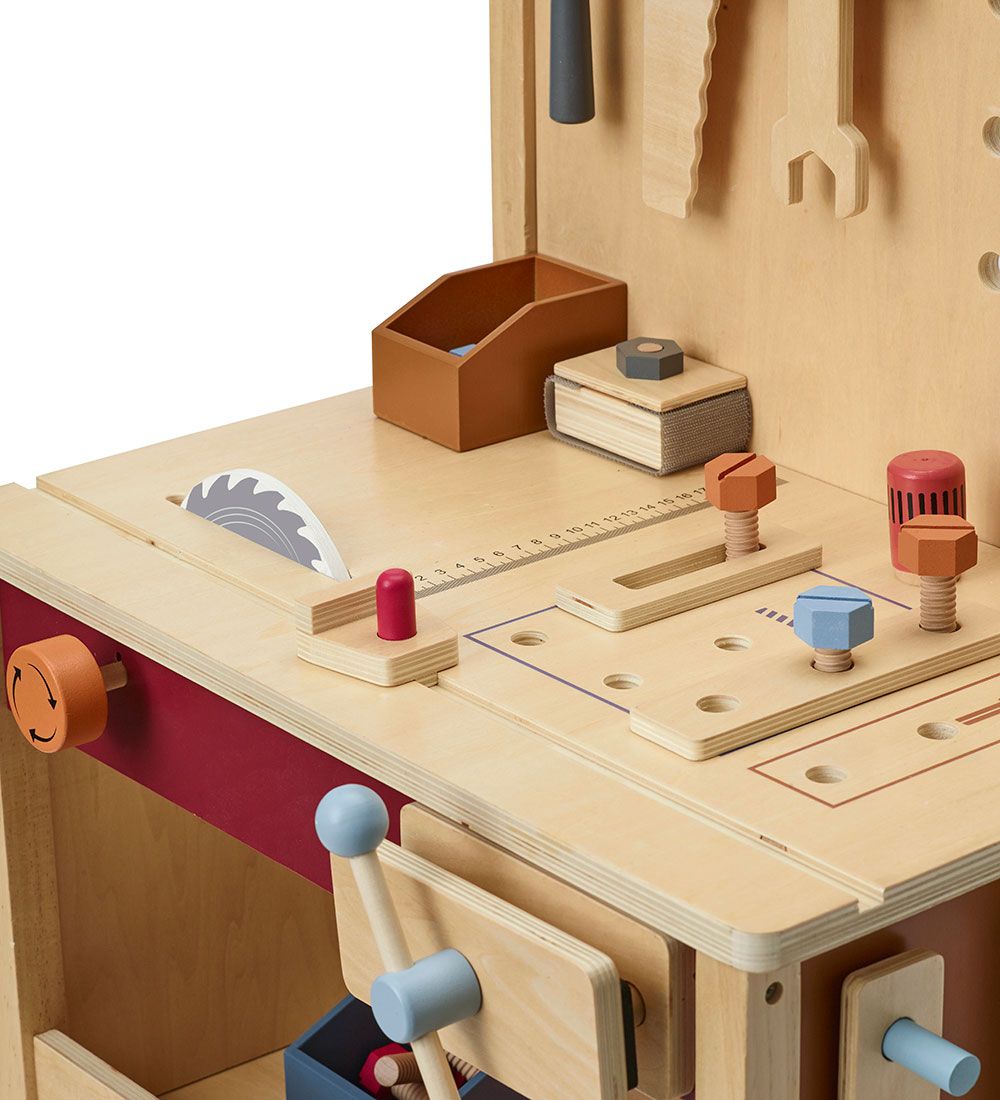 Kids Concept Værktøjsbænk - 39 dele - Træ