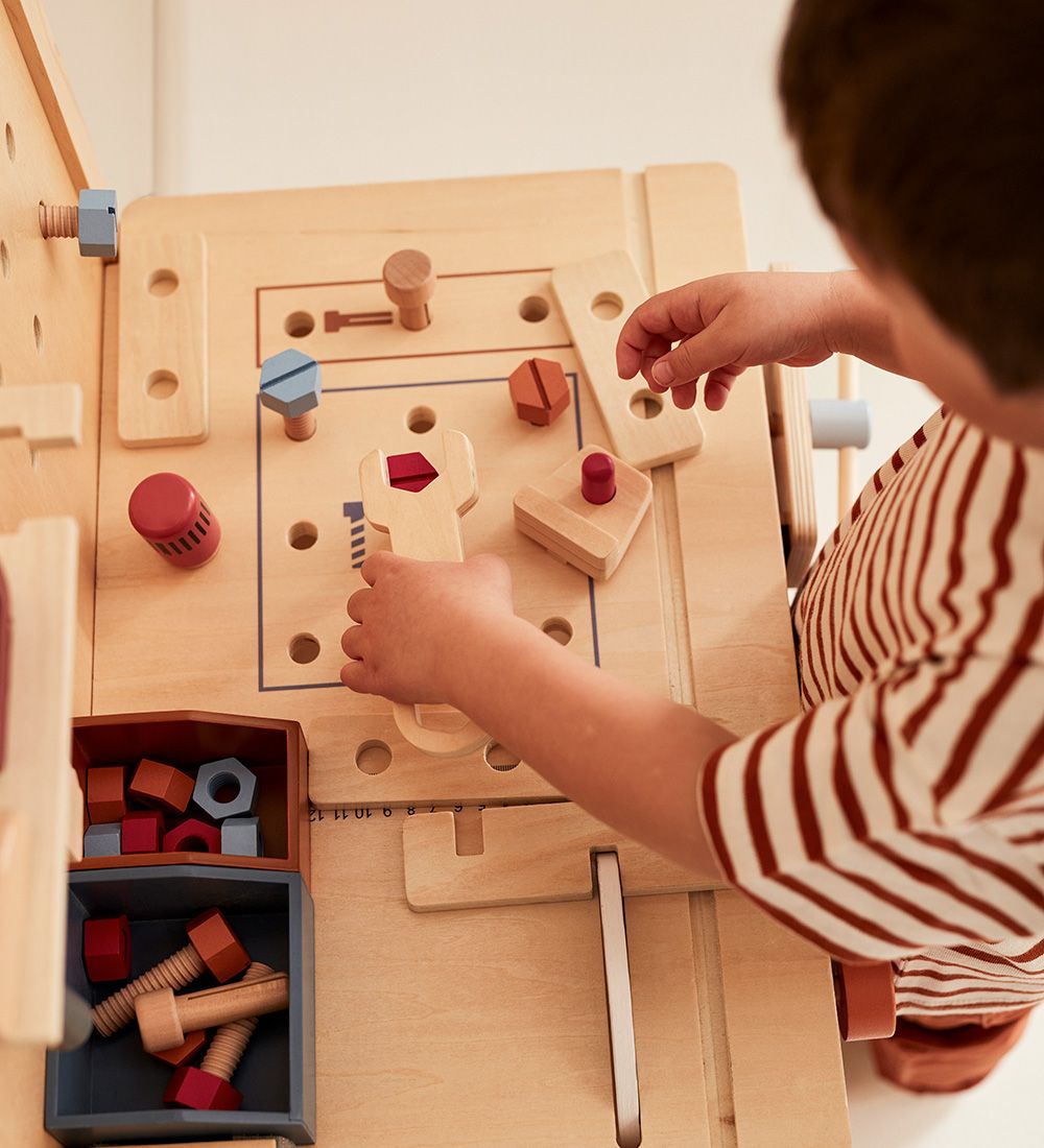 Kids Concept Værktøjsbænk - 39 dele - Træ