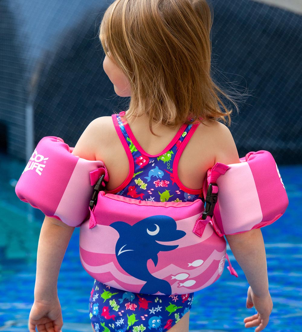 BECO Lær-At-Svømme Sæt - 15-30 Kg - Pink