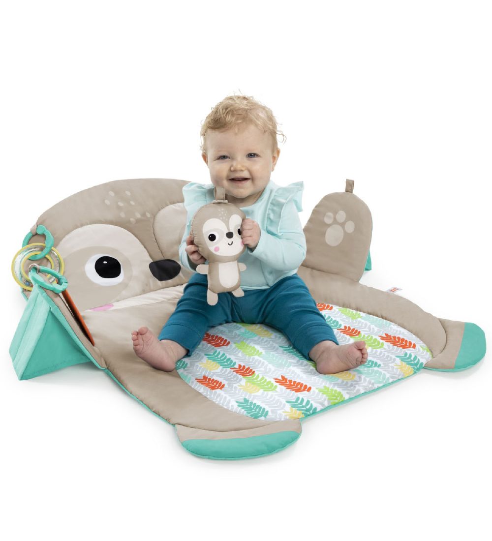 Bright Starts Legemåtte - Yummy Time Prop & Play - Dovendyr
