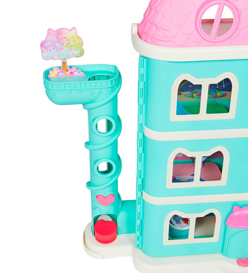 Gabby's Dollhouse Dukkehus m. Tilbehør - Purrfect Dollhouse