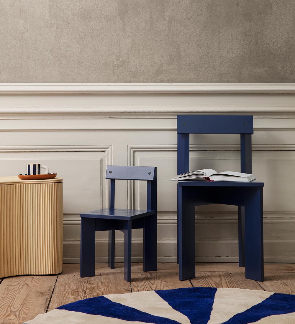 Ferm Living Stol - Ark Kids Chair - Blå