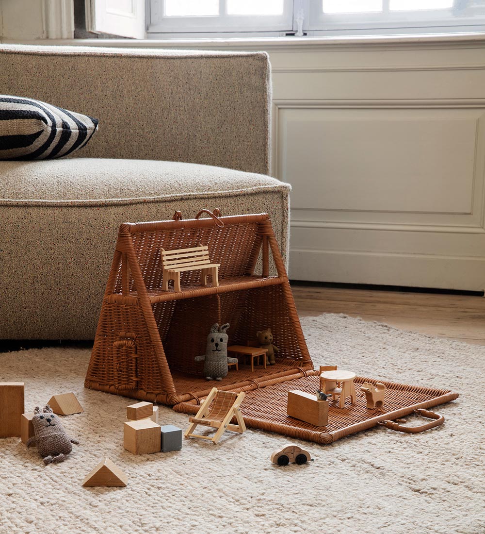 ferm Living Opbevaringskurv - A-House - Natural