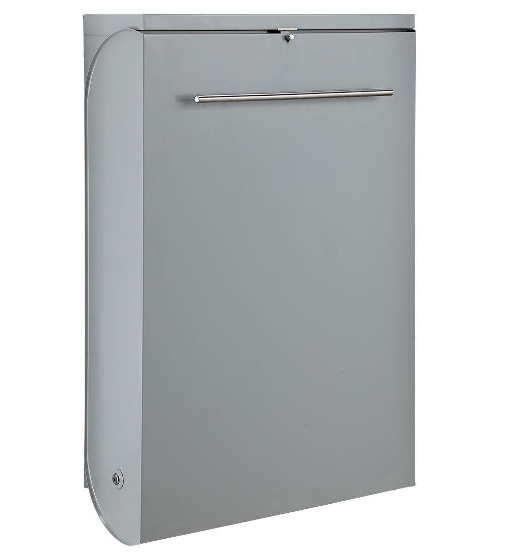Bino Puslebord - Væghængt - Metal - 80x58 cm - Grå