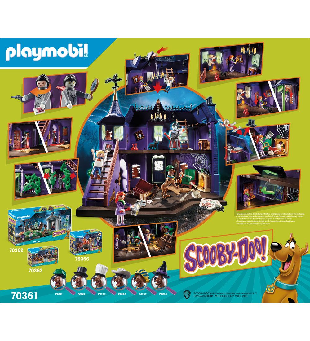 Playmobil Scooby-Doo - Eventyr I Spøgelseshuset - 70361 - 177 De