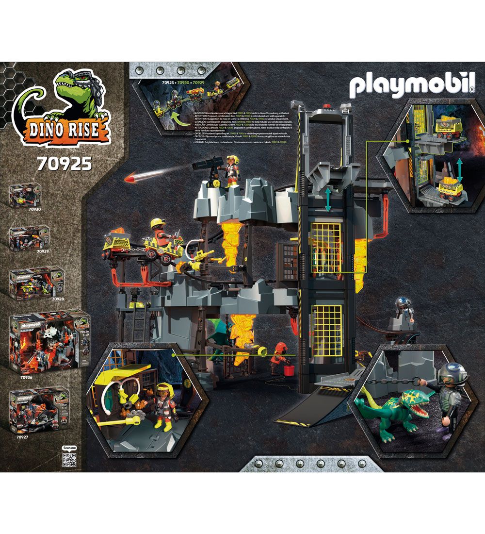 Playmobil Dino Rise - Dino Mine - 70925 - 366 Dele