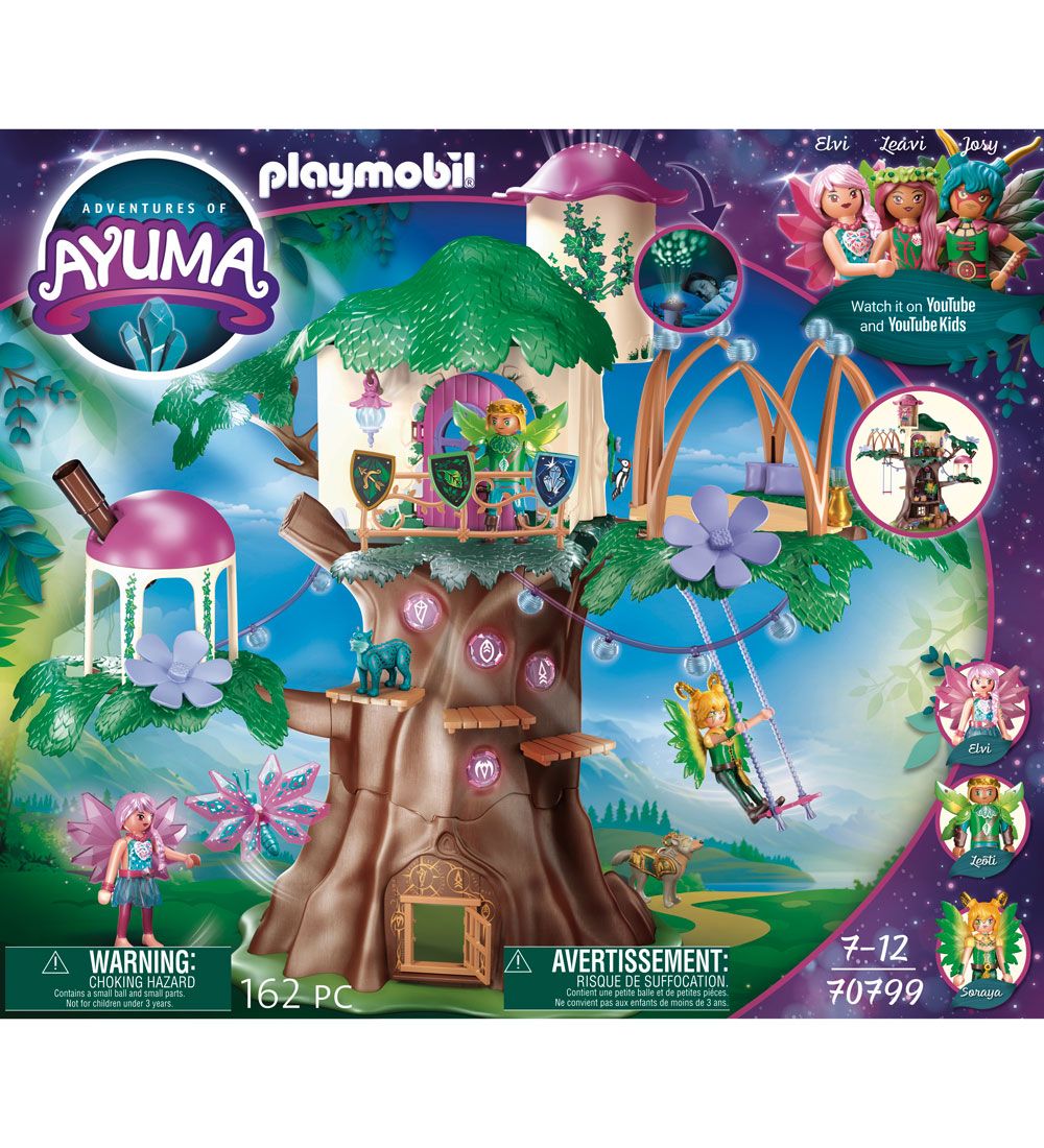 Playmobil Ayuma - Fælles Træ - 70799 - 162 Dele