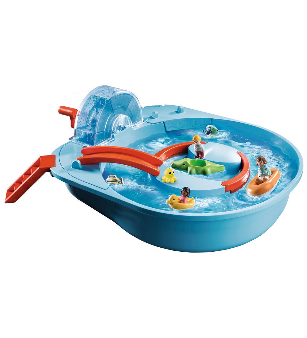 Playmobil 1.2.3 Aqua - Muntert Vandland - 70267 - 16 Dele