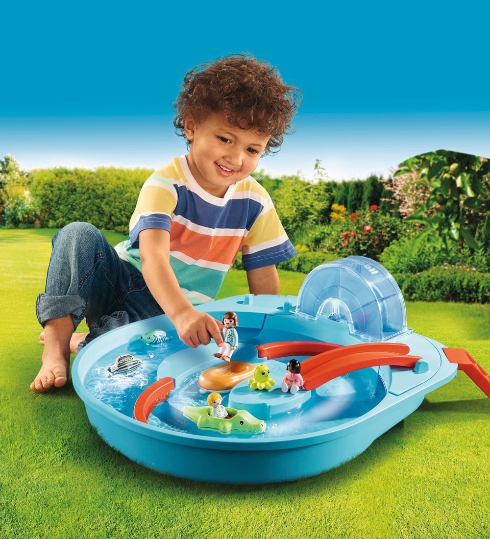 Playmobil 1.2.3 Aqua - Muntert Vandland - 70267 - 16 Dele