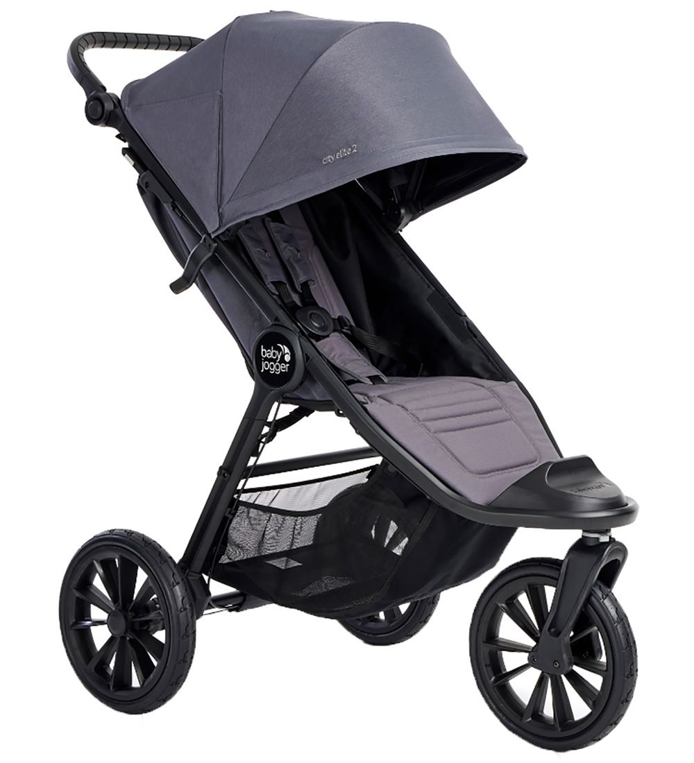 Baby Jogger Klapvogn - City Elite 2 - Stone Grey