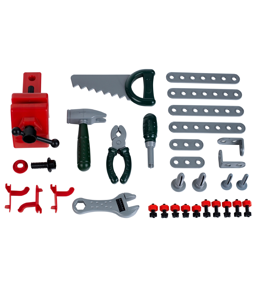 Bosch Mini Værktøjsbænk - 92x51x30 - Legetøj - Grøn/Grå