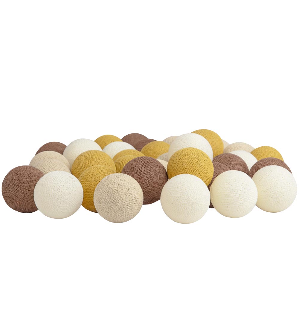 Iris Lights Lyskæde - 35 Lys - Biscotti