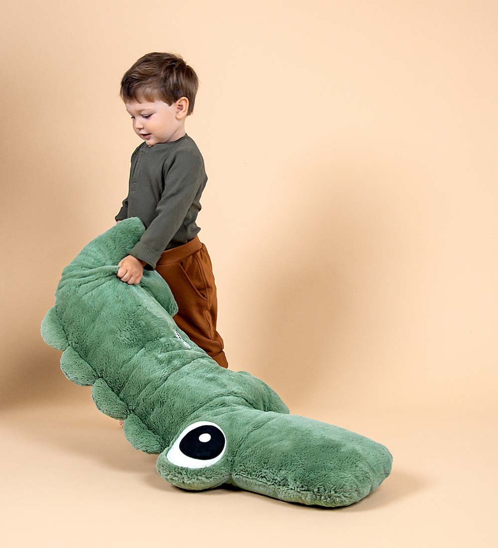 Done By Deer Bamse - 100 cm - Croco - Grøn