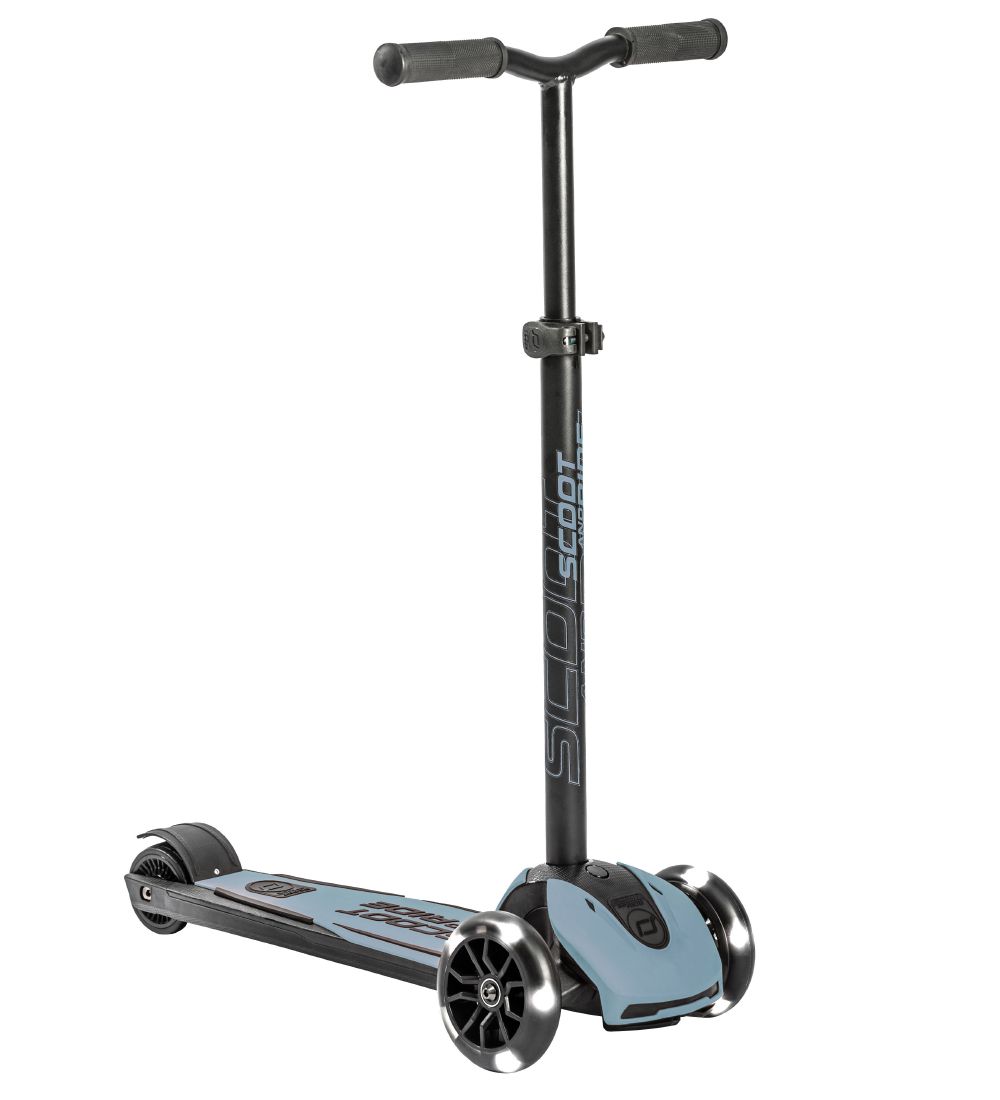 Scoot and Ride Highway Kick 5 - LED - Steel