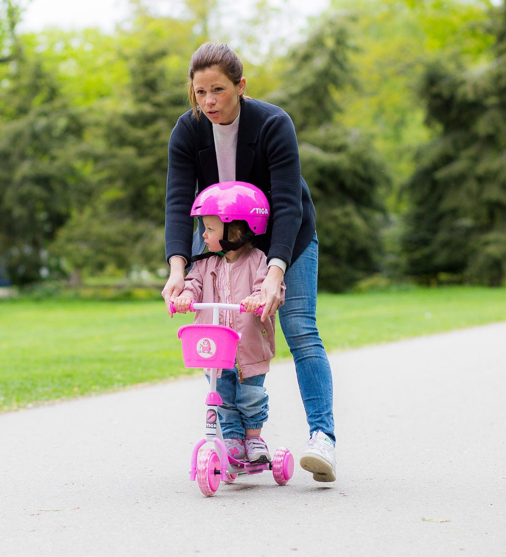 Stiga Løbehjul - Mini Kid 3W - Pink
