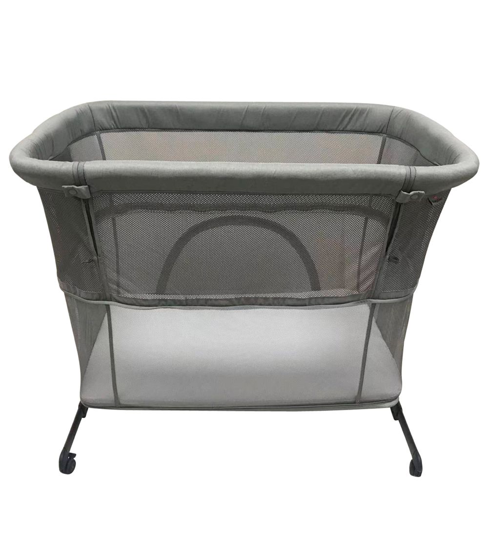 BabyDan Vugge - Safe Multi Crib - 3-i-1 - Grey Mesh