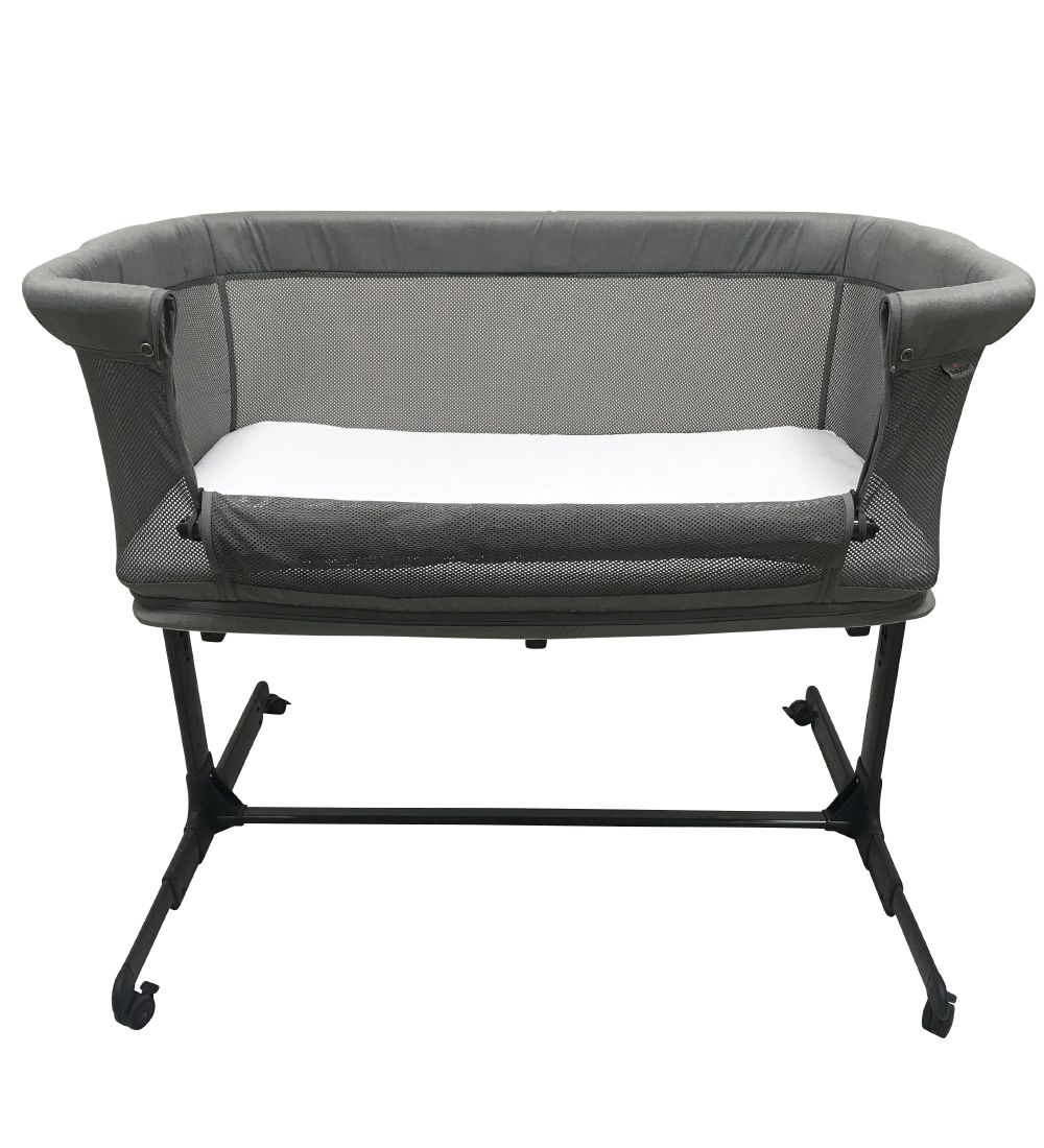 BabyDan Vugge - Safe Multi Crib - 3-i-1 - Grey Mesh