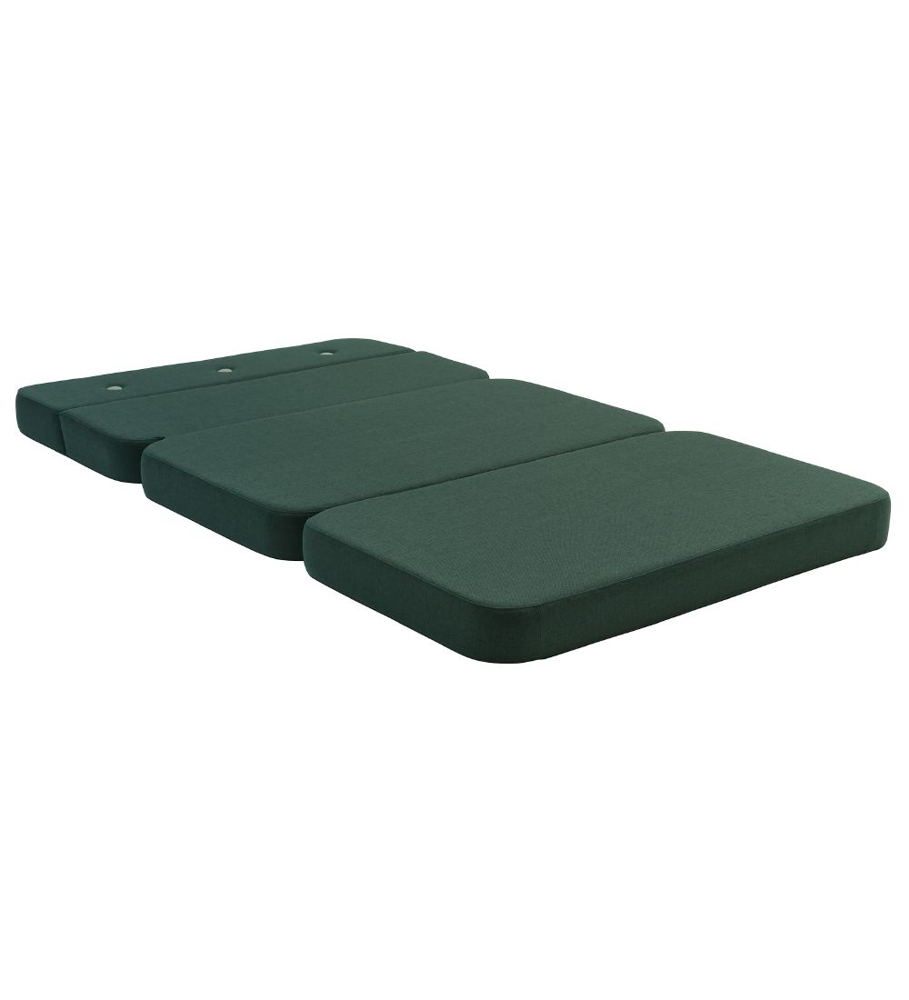 by KlipKlap Foldesofa - 3 Fold Sofa XL - 140 cm - Deep Green